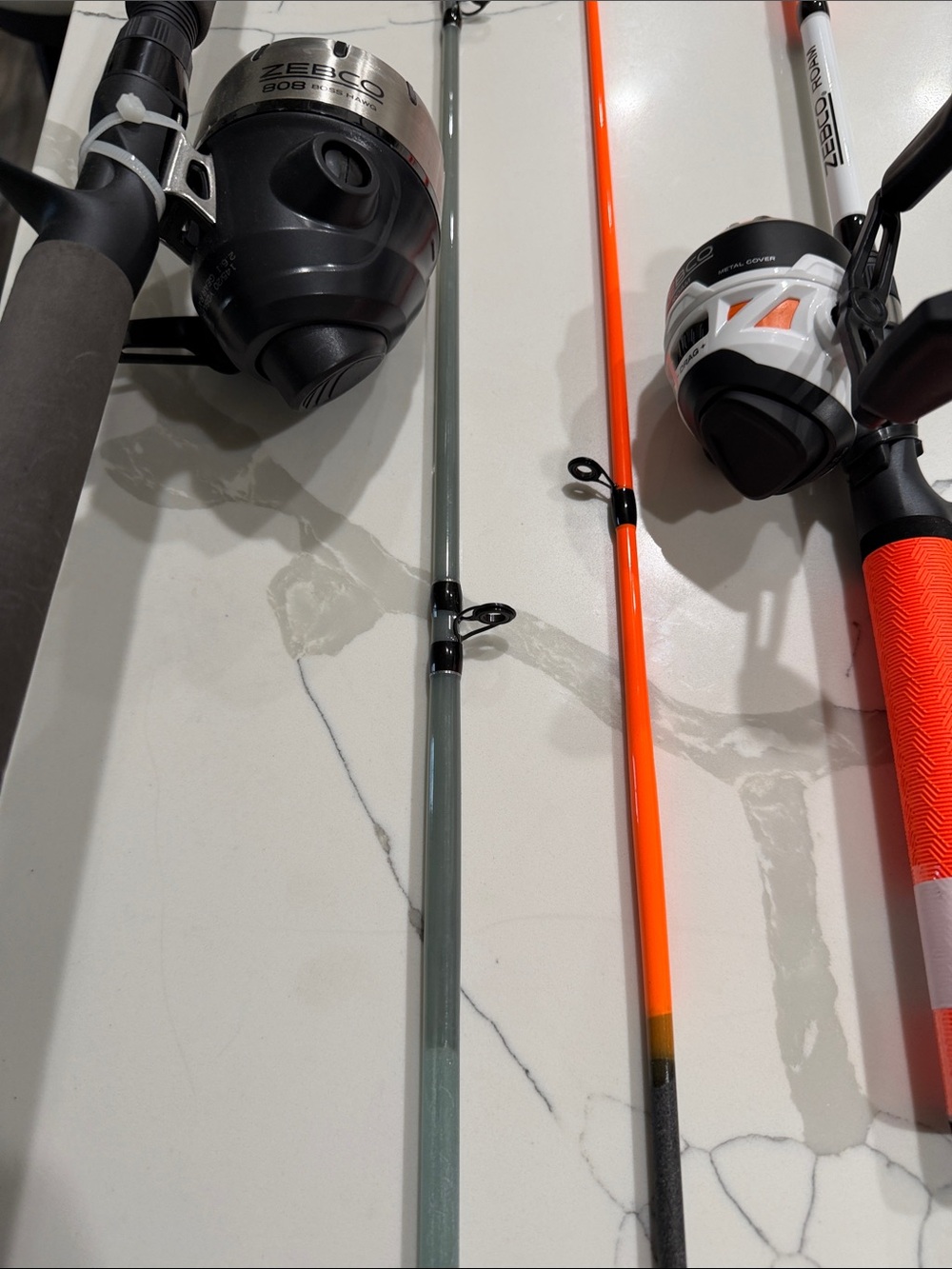 Zebco Roam and Zebco 808 Boss Hawg combo